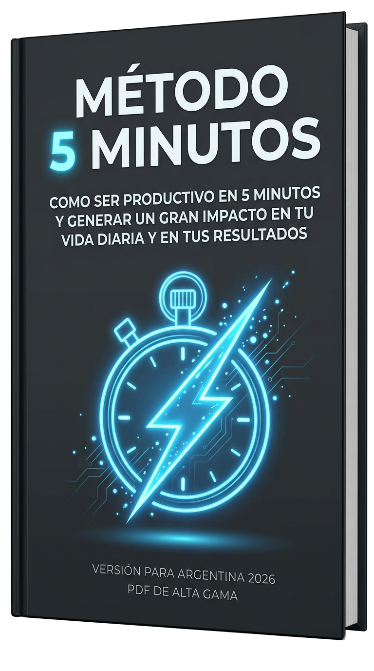 MÉTODO 5 MINUTOS: El Sistema de Alto Impacto para la Productividad Diaria