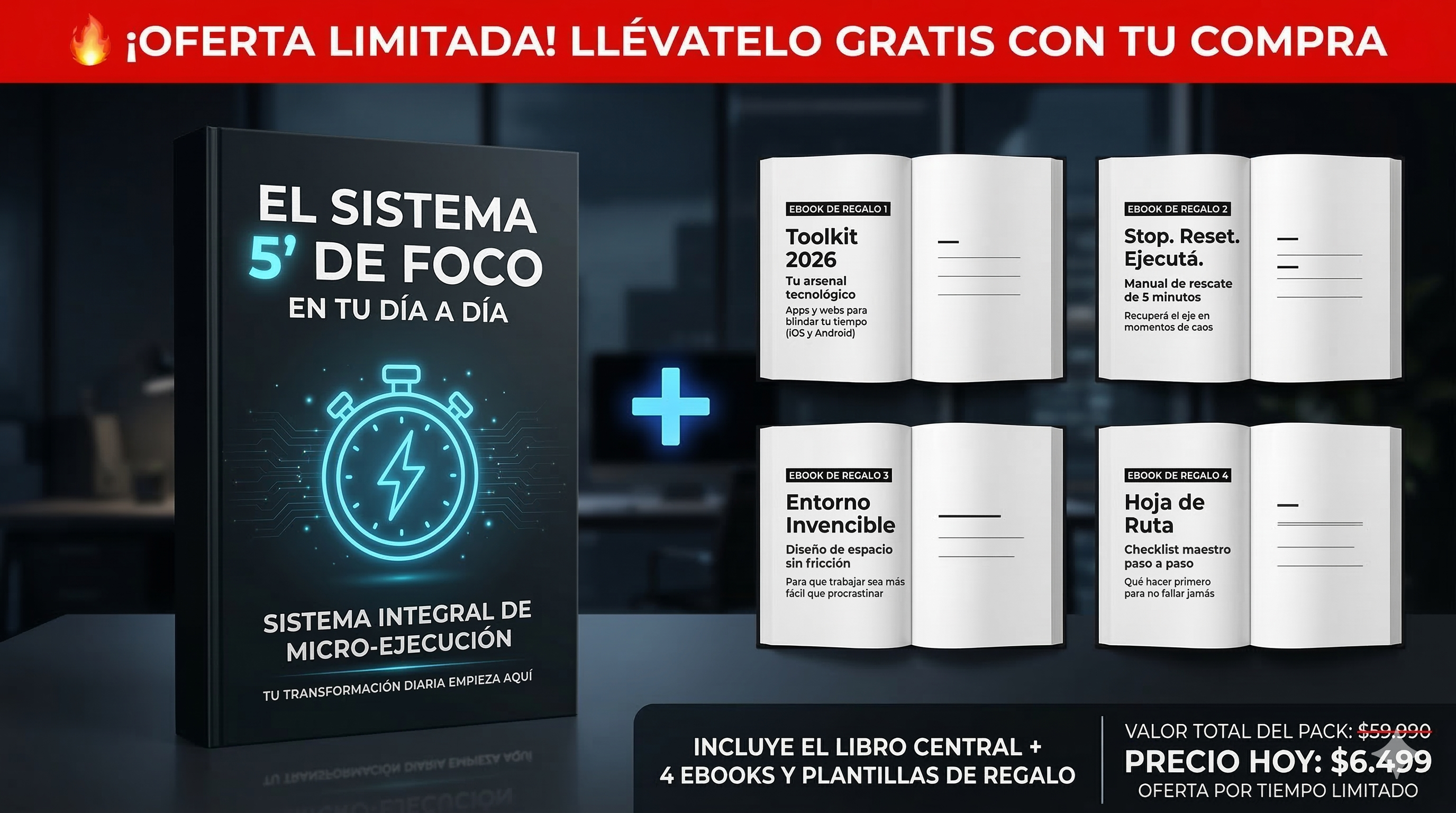 MÉTODO 5 MINUTOS: El Sistema de Alto Impacto para la Productividad Diaria